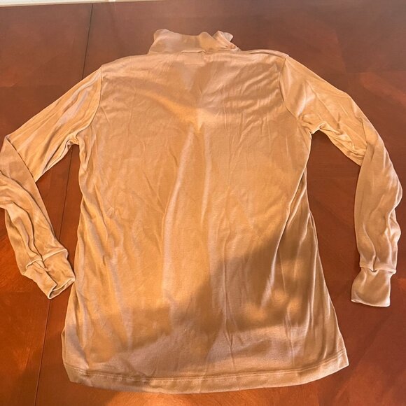 US Army ECWCS Brown Cold Weather Undershirt  Large sekri inc L sp0100-05-D-4003 - Picture 6 of 6